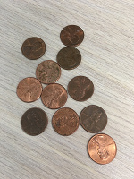 Отдается в дар Монеты США 1 цент