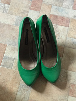 Отдается в дар Зеленые туфли Seppala — размер 41