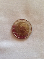Отдается в дар Юбилейная монета 2 евро.
