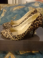 Отдается в дар туфли леопардовые