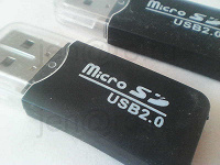 Отдается в дар Кард-ридер для micro-SD