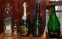 Отдается в дар Бутылки стеклянные из-под алкоголя №2