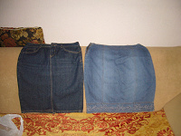 Отдается в дар джинсовые юбки 48 и 50 размер