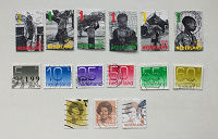 Отдается в дар Подборка голландских марок. В коллекцию