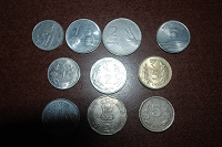 Отдается в дар набор монет Индии