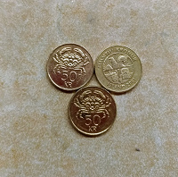 Отдается в дар Монета Исландии 50 крон