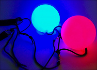 Отдается в дар Новые светодиодные лед (led) пои! С коробками.