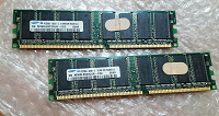 Отдается в дар Память оперативная DDR 512 Мб х 2