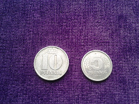 Отдается в дар монеты ГДР