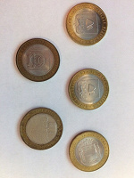 Отдается в дар Юбилейные монеты России и СССР