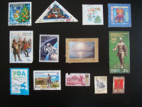 Отдается в дар Почтовые марки России и СССР