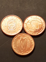 Отдается в дар Монеты Евроценты