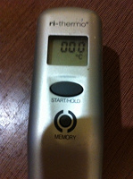 Отдается в дар Инфракрасный термометр Riester.