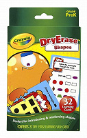 Отдается в дар Игра Crayola Dry Erase Learning Flash Cards Shapes — творческая игра для детей, чтобы испытать волшебство.