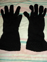 Отдается в дар перчатки черные