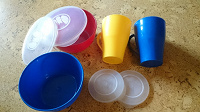 Отдается в дар пластиковая посуда