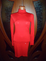 Отдается в дар Красное трикотажное платье-водолазка ASOS