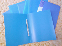 Отдается в дар Голубые-синие папки