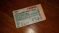 Отдается в дар Проездной Австрийской Вены ViennaCard
