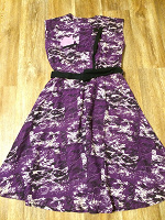 Отдается в дар Фиолетовое платье 44-46 размер