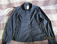 Отдается в дар Чёрная блузка D&G