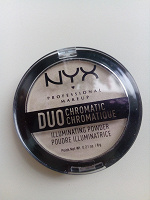 Отдается в дар Хайлайтер Duo Chromatic Illuminating Powder от NYX Professional Makeup