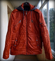 Отдается в дар Мужская куртка-ветровка, размер 50-52