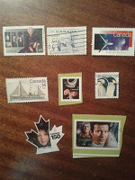 Отдается в дар Почтовые марки Канады