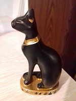 Отдается в дар Статуэтка кошки в египетском стиле (Бастет)