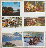 Отдается в дар Набор открыток Русский музей 1980 г.в