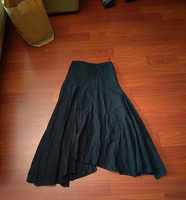 Отдается в дар Длинная черная юбка