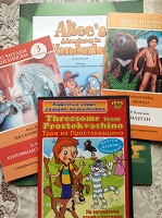 Отдается в дар Книги для чтения на английском языке для школьников + диск «Простоквашино»