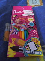 Отдается в дар Новые цветные карандаши для девочки