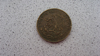Отдается в дар Монета Мексики 5 сентаво 1965 г.