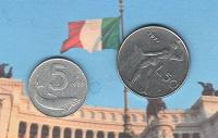 Отдается в дар Монеты Италии