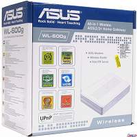 Отдается в дар ADSL модем ASUS WL-600g