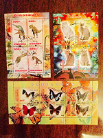 Отдается в дар Блоки почтовых марок