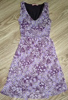 Отдается в дар Короткое фиолетовое платье