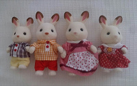 Отдается в дар Зайчики Sylvanian Families