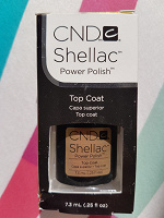 Отдается в дар CND Shellac top coat, color coat