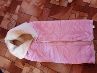 Отдается в дар Теплое розовое одеяльце-конверт