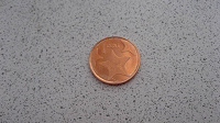 Отдается в дар Монета 1 цент. «Морская звезда». Багамские острова, 2015 г