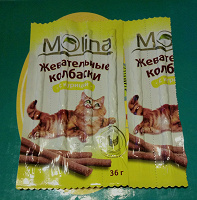 Отдается в дар Лакомство для кошек Molina