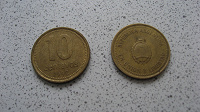 Отдается в дар Монета 10 сентаво 1992 Аргентина