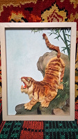 Отдается в дар Картина «Тигр»