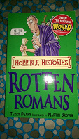 Отдается в дар книга Terry Deary — Rotten Romans Horrible histories