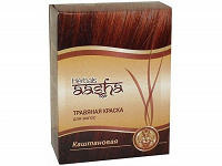 Отдается в дар Краска для волос травяная Каштановая, 60 г, Aasha Herbals осталось три пакетика из шести.