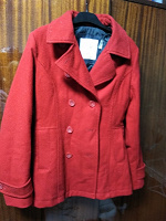 Отдается в дар Красная куртка-пиджак H&M