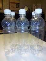 Отдается в дар Пластиковые бутылки (тара ПЭТ) с пробкой — 100 штук