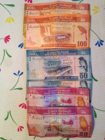 Отдается в дар Банкноты Шри-Ланки